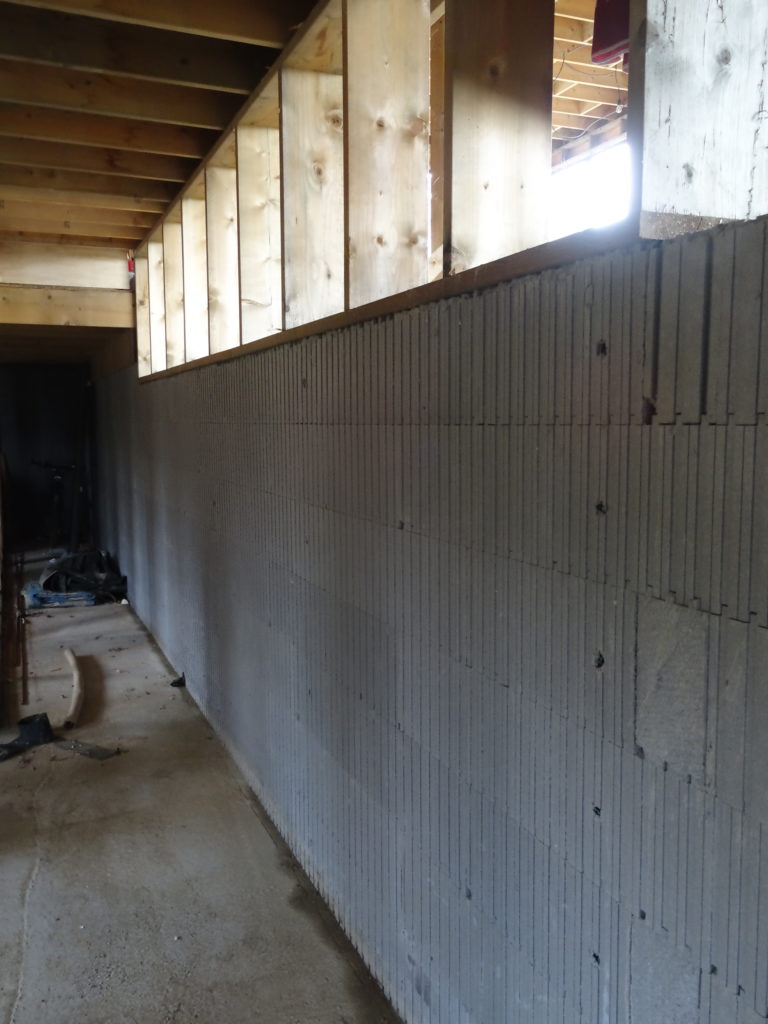 solution alternative murs béton plus structure bois