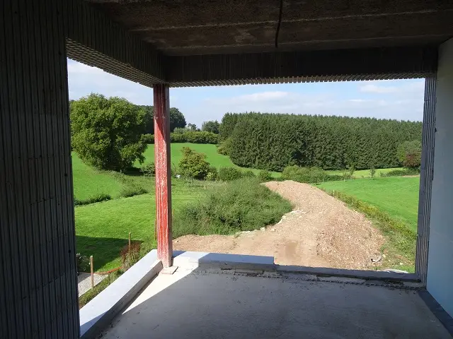 La vue sera magnifique de notre living sur le jardin