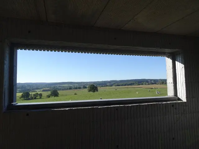 Belle vue de notre future fenêtre de cuisine