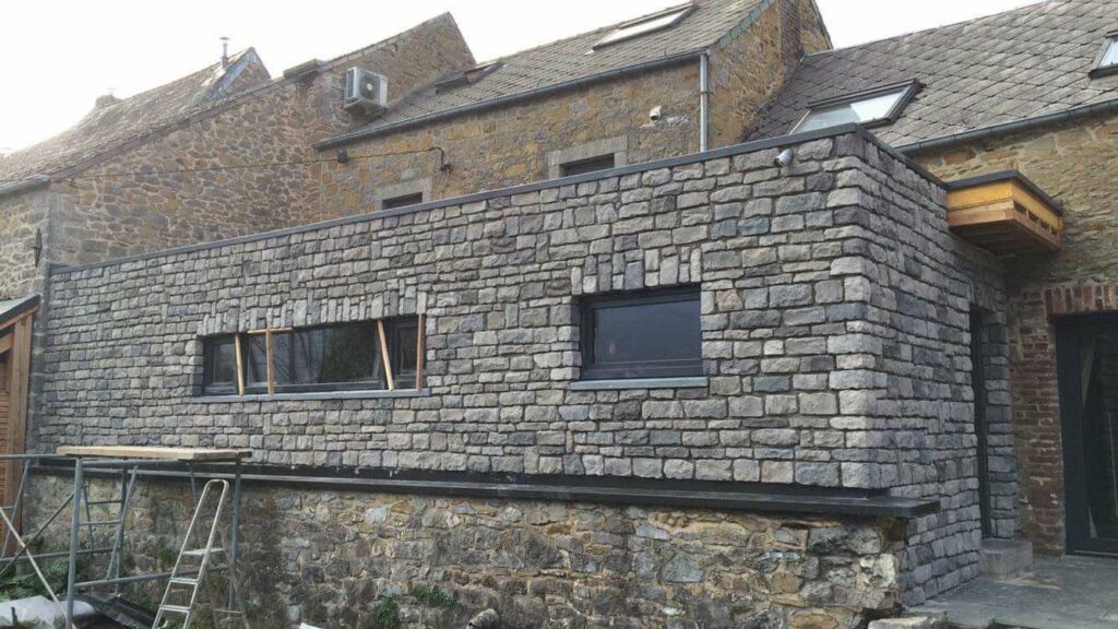 En het geheel is af, een prachtige uitbreiding van onze woning, mooie uitstraling aan de buitenkant, super comfort aan de binnenkant 😊